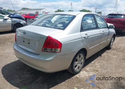 2009 Kia Spectra Lx z USA, uszkodzony, nr VIN KNAFE221895610982
